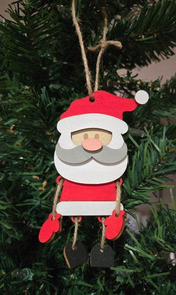 Santa Dangler Christmas Ornament